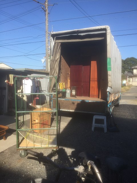 遺品整理に伴う不用品の回収を名古屋市港区十一屋でやってきました