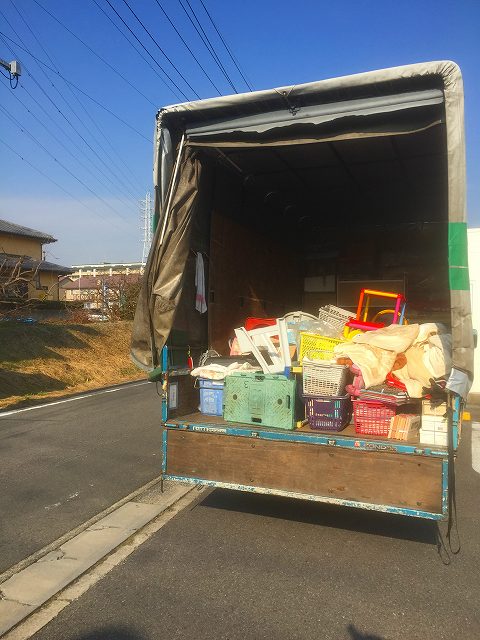 不用品回収サービス！不用品となった雑貨の回収を愛知県大府市にて行いました。