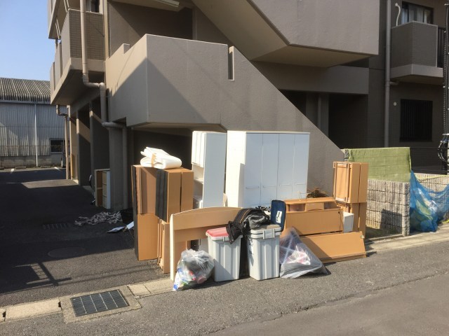 不用品回収サービス!引っ越しに伴う不用品回収を愛知県扶桑町にて行いました